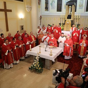 Nadbiskup Kutleša predvodio misno slavlje prvoga dana devetnice uoči Stepinčeva u Krašiću